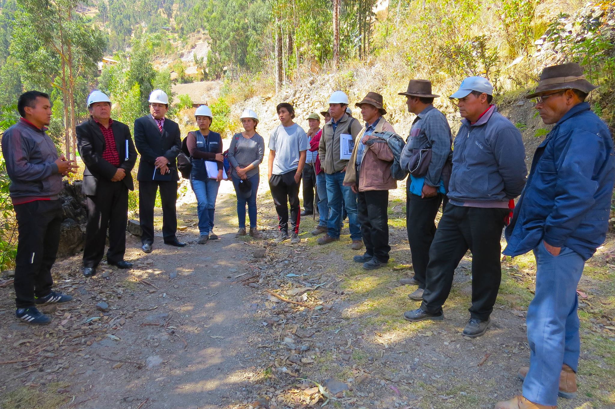 MUNICIPIO SANMARQUINO REALIZARÁ MANTENIMIENTO DE CANAL DE REGADIO DE HUAYOPAMPA EN RUNTU